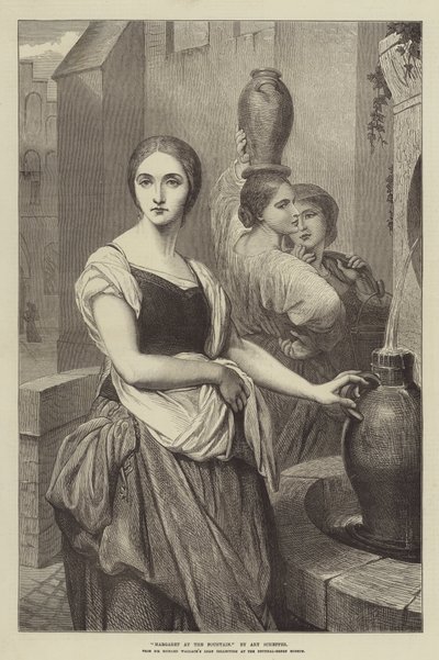 Margaret ved springvandet af Ary Scheffer