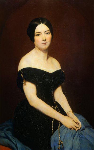 Portræt af Madame Edmond Caillard af Ary Scheffer