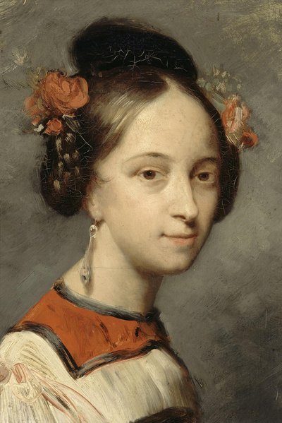 Portræt af ballerinaen Marie Taglioni af Ary Scheffer