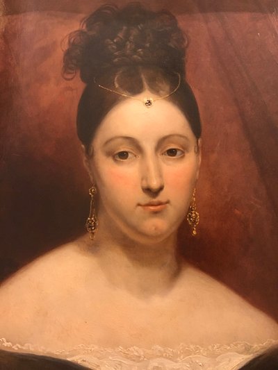 Portræt af operasangerinden Maria Malibran 1808-1836, af Ary Scheffer