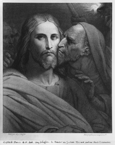 Judas kys af Ary Scheffer