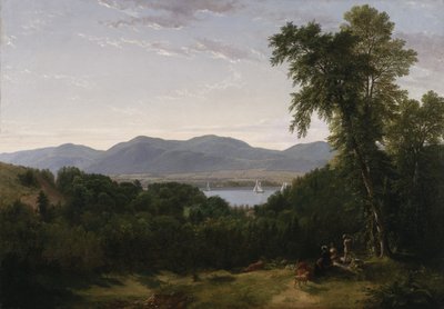 Beacon Hills ved Hudson-floden, 1852 af Asher Brown Durand