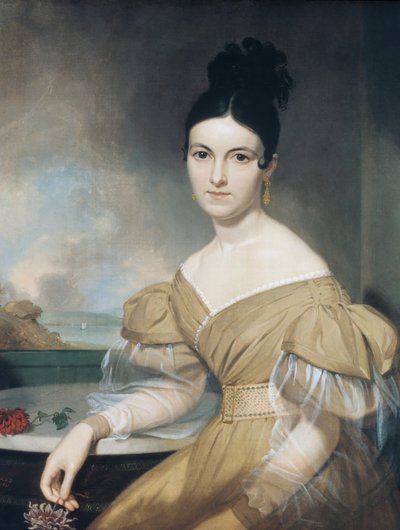 Mrs. Winfield Scott, 1831. af Asher Brown Durand