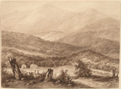 White Mountains (?) af Asher Brown Durand
