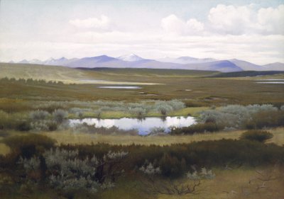 Landskab, Rondane af Asta Nørregaard