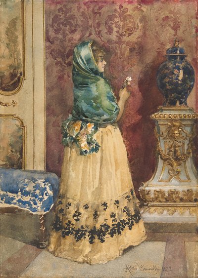 Miniaturen, ca. 1863-1925. af Attilio Simonetti