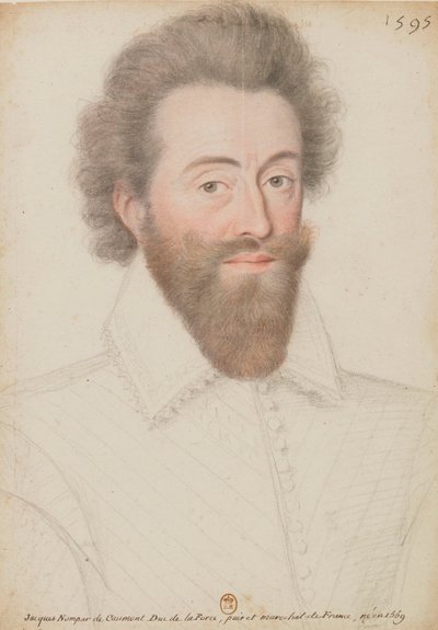 Jacques Nompar de Caumont - 1595 af attributed to François Quesnel