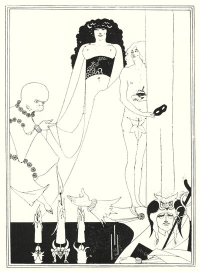 Indtast Herodias (gravering) af Aubrey (after) Beardsley