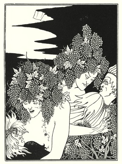 The Snare of Vintage (gravering) af Aubrey (after) Beardsley