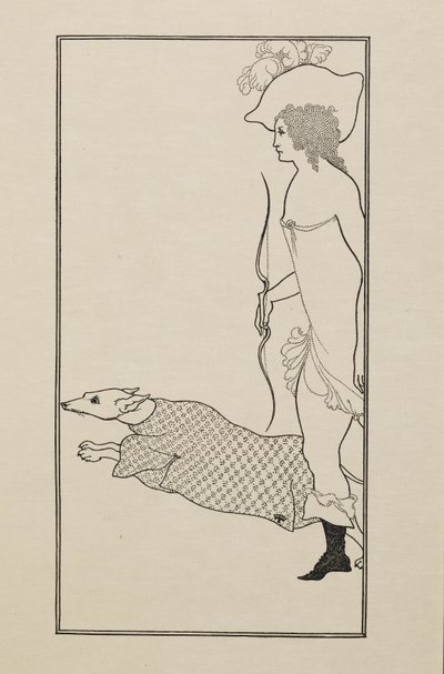 Atalanta, fra en bog med halvtreds tegninger af Aubrey Beardsley