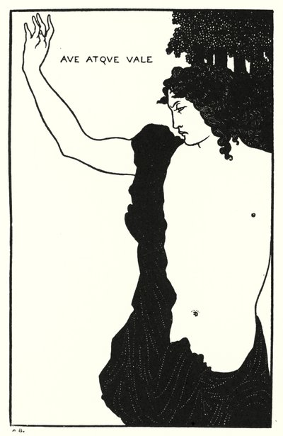 Hail And Goodbye, Catullus, Carmen Ci af Aubrey Beardsley