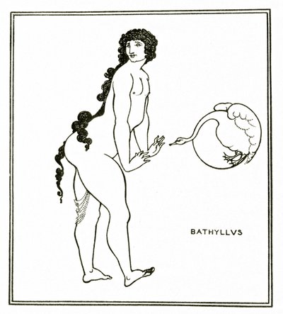 Bathyllus, ca.1894 af Aubrey Beardsley