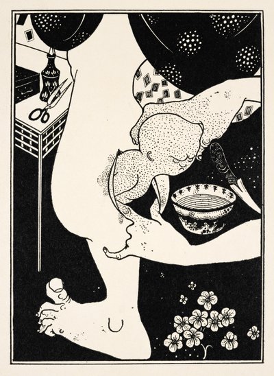 Fødsel fra benkalven, illustration fra 