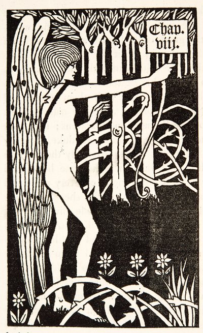 Kapiteloverskrift af Aubrey Beardsley