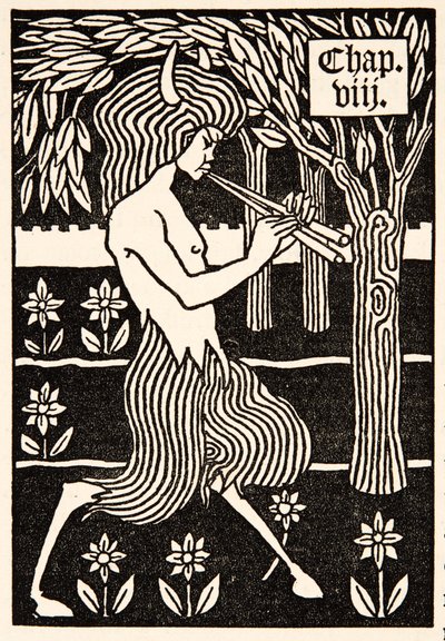 Kapiteloverskrift af Aubrey Beardsley