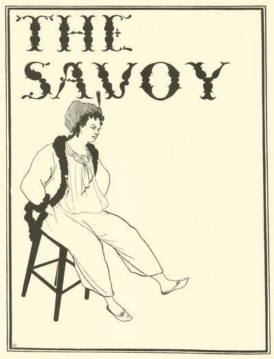 Cover Design, The Savoy af Aubrey Beardsley