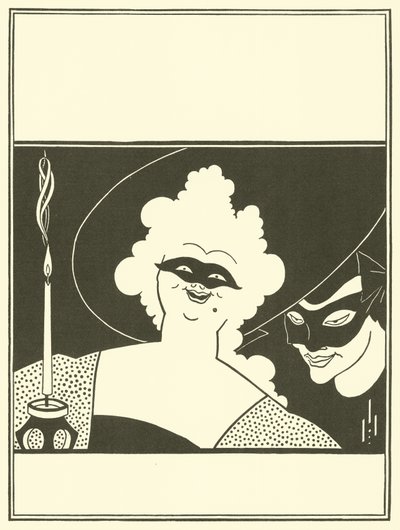 Omslagsdesign, Den Gule Bog af Aubrey Beardsley
