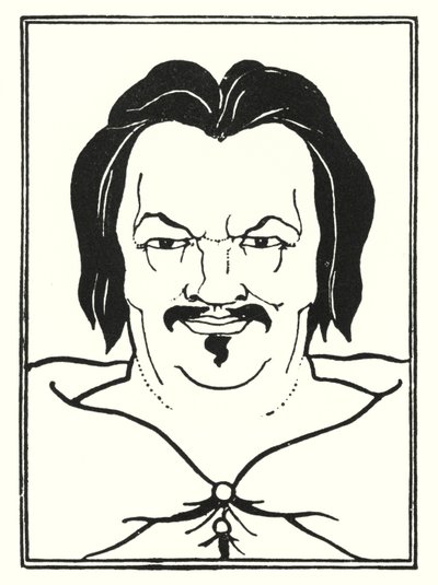 Coverdesign, side af Aubrey Beardsley