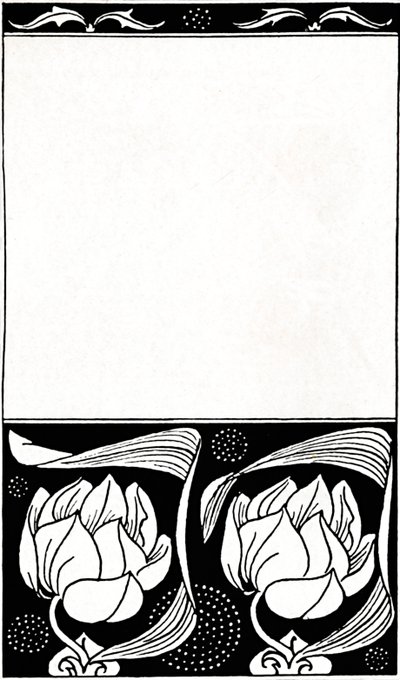 Design til cover af The Woman Who Died, 1914 af Aubrey Beardsley