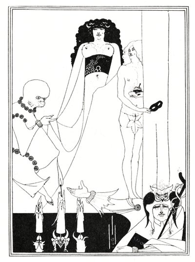 Indtast Herodias af Aubrey Beardsley