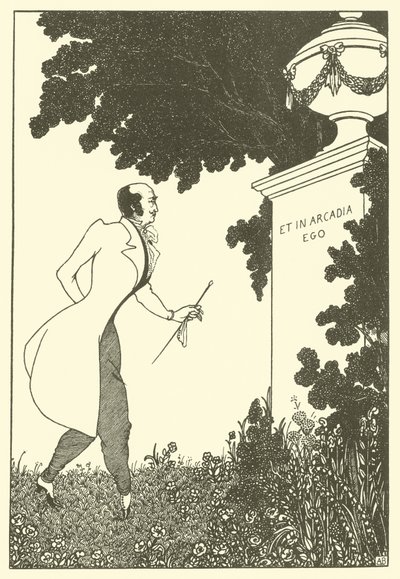 Og i Arcadia er jeg af Aubrey Beardsley