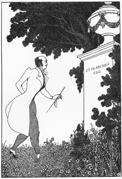 Et i Arcadia Ego, illustration fra 
