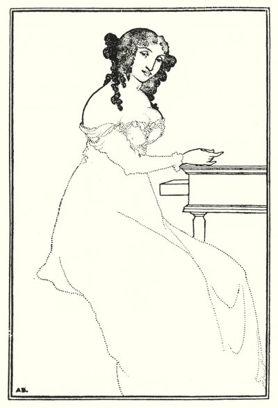 Frontispice af Aubrey Beardsley