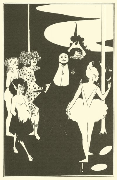 Frontispice, Skuespil af John Davidson, 1893 af Aubrey Beardsley