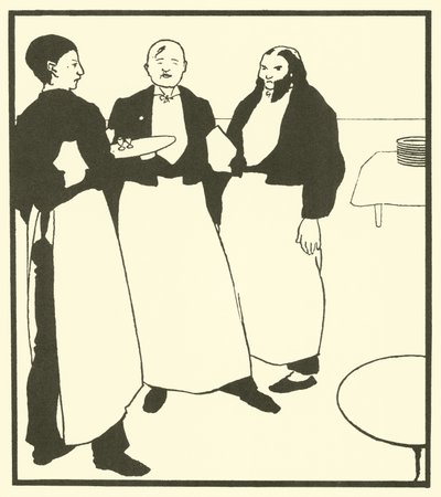Cafe drenge af Aubrey Beardsley