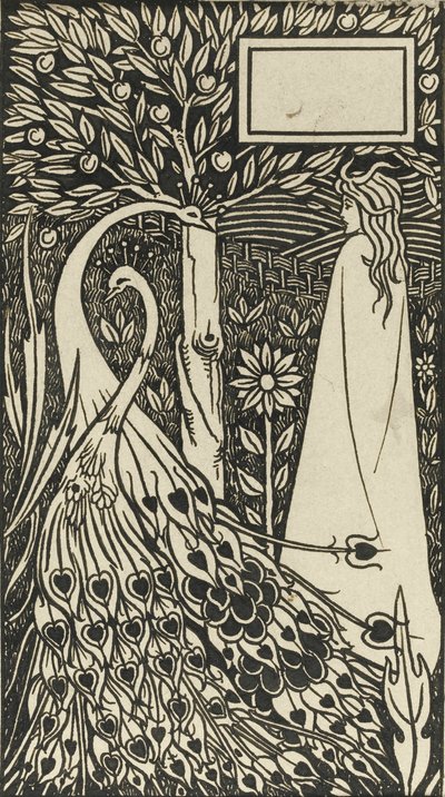Illustration til bogen Le Morte dArthur af Sir Thomas Malory, 1893-1894 af Aubrey Beardsley
