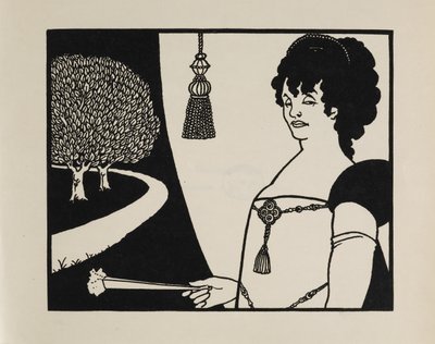 Madame Rejane, fra en bog med halvtreds tegninger af Aubrey Beardsley