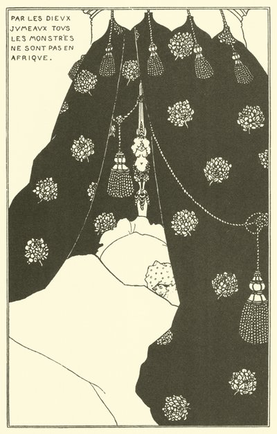 Portræt af ham selv af Aubrey Beardsley
