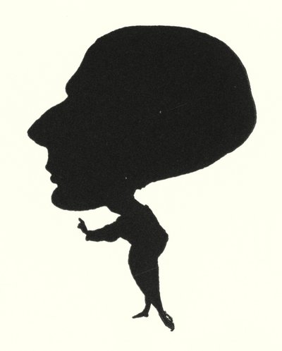 Silhuet af Aubrey Beardsley af Aubrey Beardsley