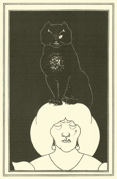 Den sorte kat af Aubrey Beardsley