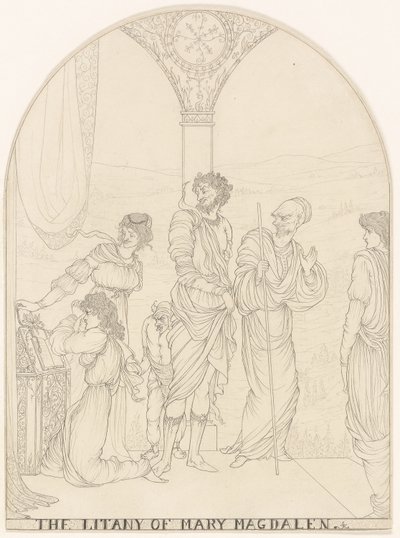Maria Magdalens litani af Aubrey Beardsley