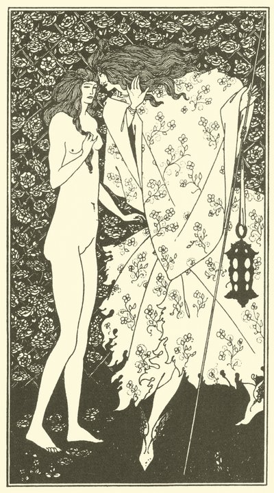 Den mystiske rosenhave af Aubrey Beardsley