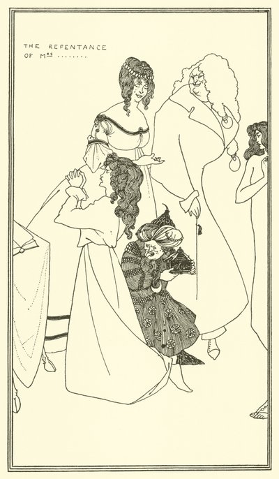 Omvendelse af... af Aubrey Beardsley