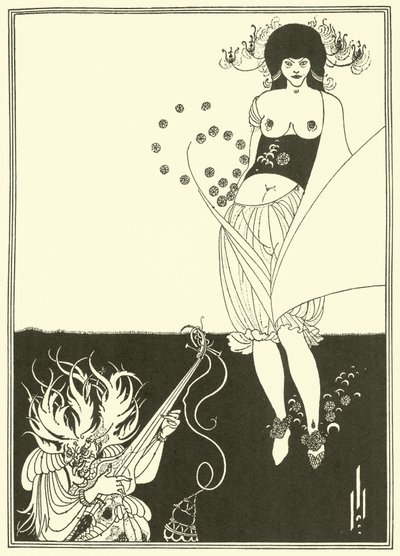 Mavedansen af Aubrey Beardsley