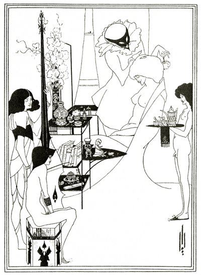 The Toilette of Salome, ca. 1894 (litho) af Aubrey Beardsley