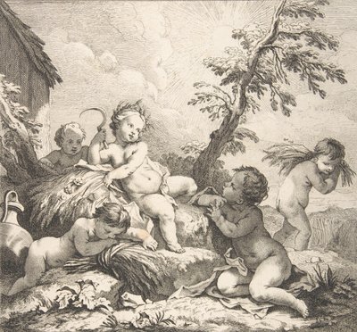 Sommer, 1735 af Audran Benoit II