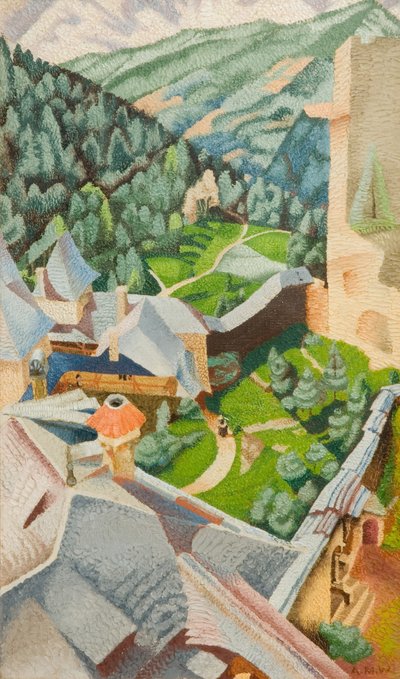Burg, mørkegrøn, 1940. af Audrey Weber