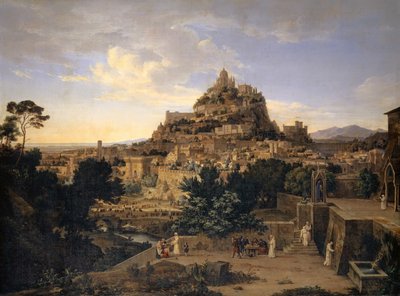 Middelalderens storhedstid, 1829 af August Ahlborn