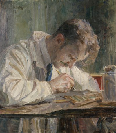 Porcelænsmaleren af August Eiebakke