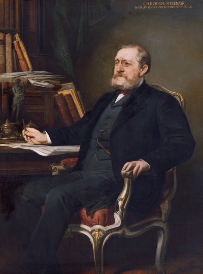 Dr. Karl von Stremayr, præsident for højesteret af August Eisenmenger