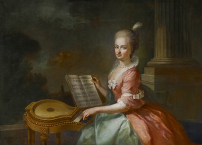 Prinsesse Maria Antonia af Liechtenstein (1756-1821) af August Friedrich Oelenhainz