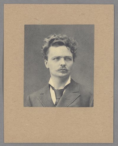 August Strindberg af August Josef Robert Roesler