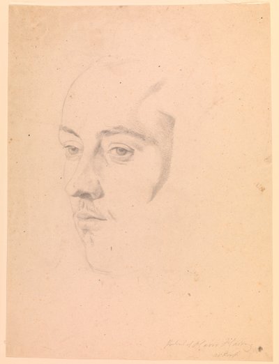 Portrait of Harro Harring af August Krafft