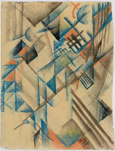 Abstrakte former II af August Macke