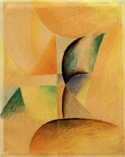 Abstrakte former XII af August Macke
