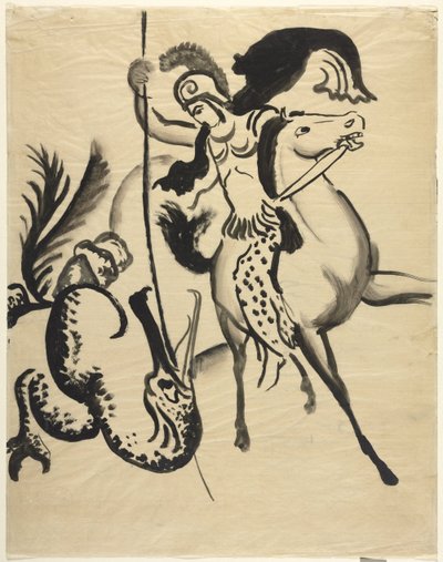 Sankt Georg af August Macke